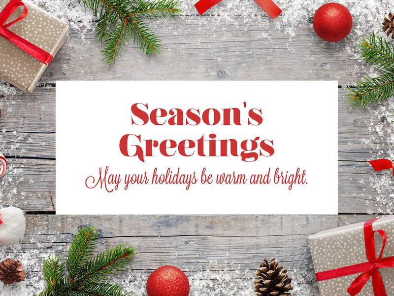 HOLIDAY CARD 2018